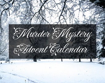 Murder Mystery Advent Calendar