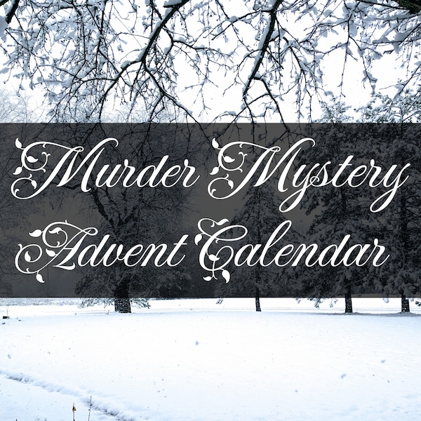 Murder Mystery Advent Calendar