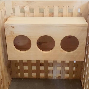 Hay Feeder for Litterbox Cover