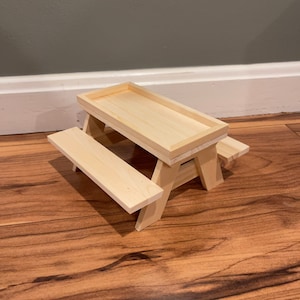 Small Picnic Table | Guinea Pig Picnic Table | Hamster Picnic Table