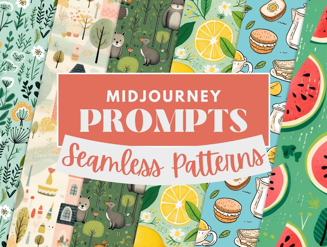 Patterns Inquiry Prompt Midjourney Prompts for Seamless Patterns, PDF Collection of AI Prompts ...