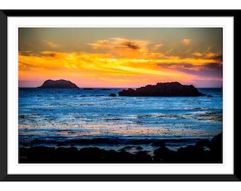 California Pacific Coast, Sunset, Seascapes, Nature, PCH, Photography #4 Wall Art, Home Decor, Fine Art, Travel Photo