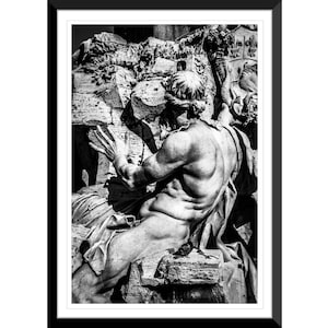 Bernini, Fiumi Fountain, Piazza Navona, Rome, Italy, Photography #3, Wall Art, Home Decor, Fine Art, Travel Photo