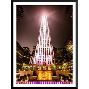 Rockefeller Center, Midtown Manhattan, NYC, New York City, Photography, Wall Art, Home Decor, Fine Art, Travel Photo