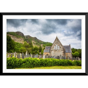 Glencoe, Scottish Highlands, Scottish Churchyard, Photography #1, Wall Art, Home Decor, Fine Art, Travel Photo