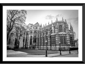 Westminister Abbey, Old Palace Yard, Architecture, London, England, UK, Photography, Wall Art, Home Decor, Fine Art, Travel Photo