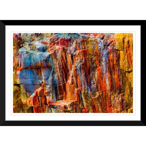 Abstract Colors, Petrified Wood, Agate Photography #15 Wall Art, Home Decor
