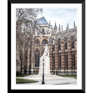 Westminister Abbey, Old Palace Yard, George V, London, England, UK,Photography, Wall Art, Home Decor, Fine Art, Travel Photo