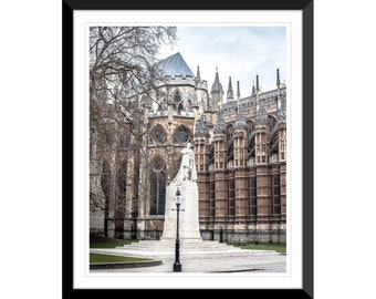 Westminister Abbey, Old Palace Yard, George V, London, England, UK,Photography, Wall Art, Home Decor, Fine Art, Travel Photo
