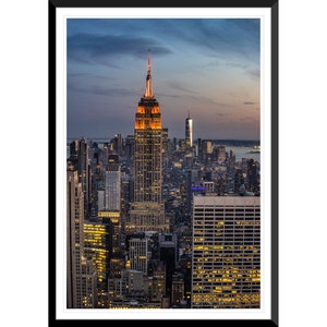 Empire State Buiding, Manhattan, NYC, New York City, Skyscapers, Black and White, Architecture, Photography, Wall Art, Home Decor, Fine Art