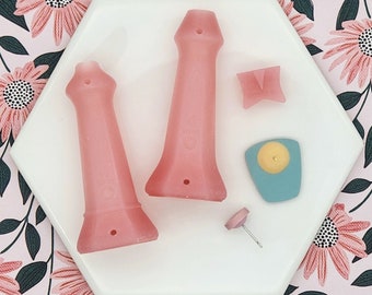 Earring Post Embedder Kit, Polymer Clay Earrings, Earring Embedder, Clay  Jewelry Making, Clay Earring Tools, Embeddable, Stud Earrings, DIY