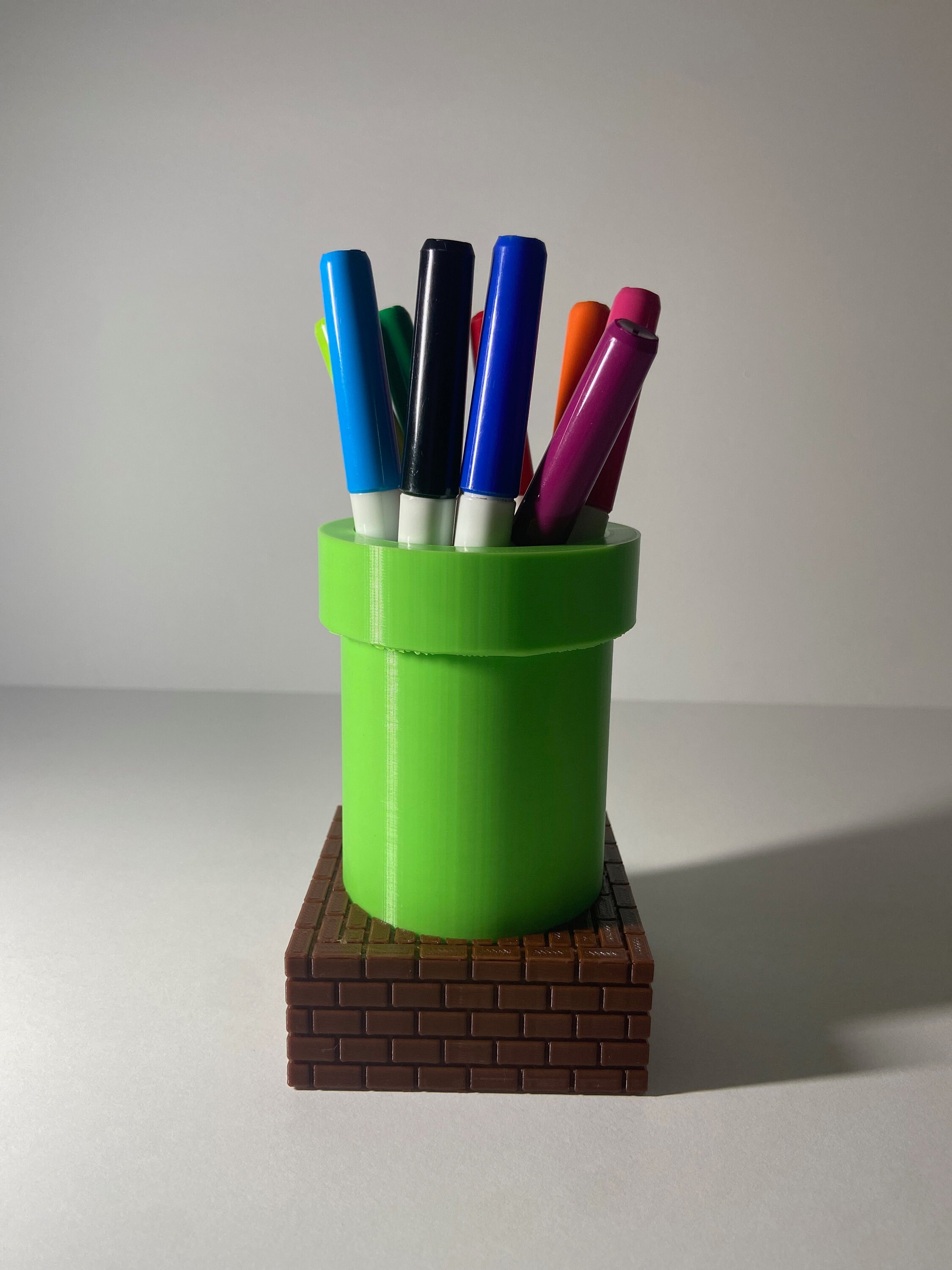 Warp Pipe Pencil Holder 3D Printedpen Holder Office Decor Etsy