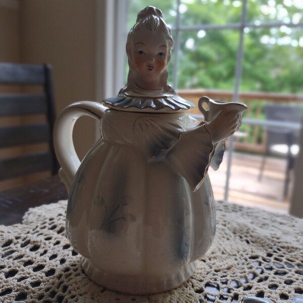 Musical Lady Figurine Etsy UK