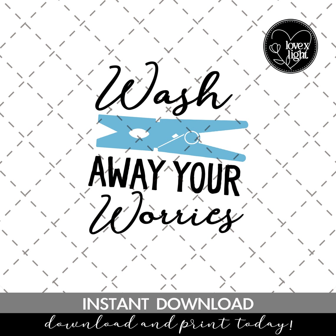Wash Away Your Worries Humor Country Farmhouse Wall Sign, Svg, Eps, Pdf ...