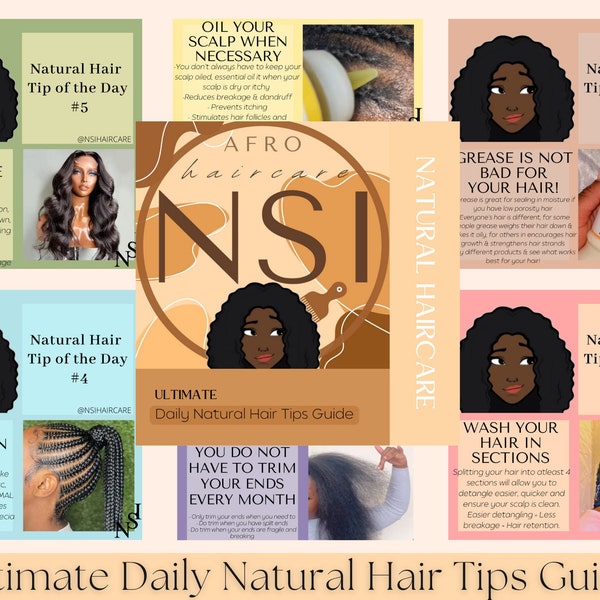 Ultimate Natural Hair Daily Tips Guide