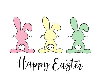 Bunny Happy Easter