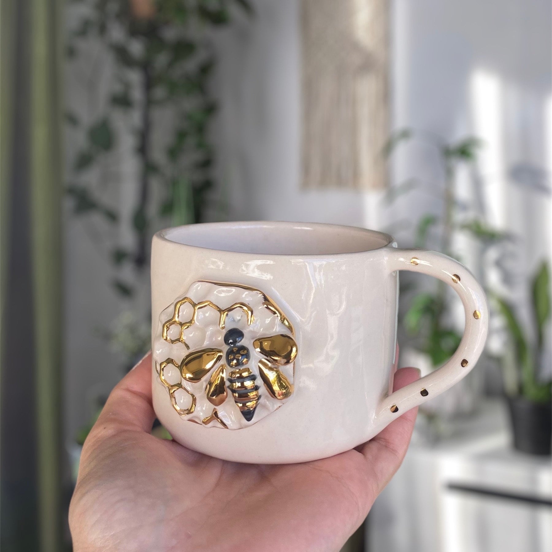 Homey Butterfly Ceramic Coffee Mug 16oz - Macchiaco