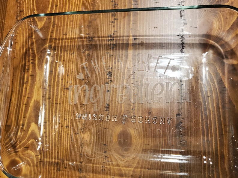 Personalized Glass Casserole Dish 9 X 13 - Etsy