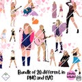Bundle Clipart eras PNG download  digital musician instant Swift SVG eras download Taylor clipart bundle digital music Eras Fan design PERK
