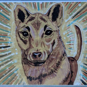 Handgemaakte dierenriemdieren schitteren op een schitterende achtergrond, uniek fijn artwork, originele creatie, niet ingelijst