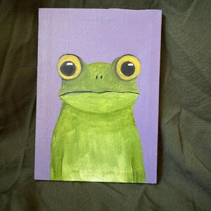 Frog portrait