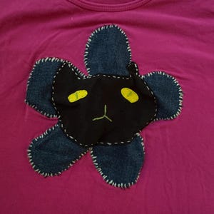 Cat patchwork tank