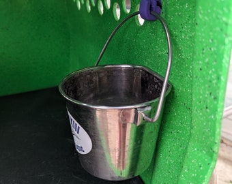 Side Mounted Water Pail Hook for RuffLand Kennel - Fits Medium