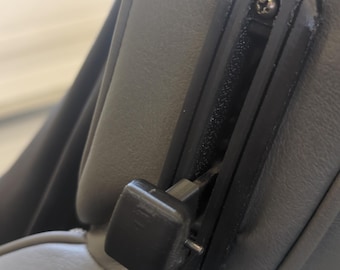 Bucket Seat Tilt Lever Knob & Trim Bezel (Kit) - Fits 1984-1996 Jeep Cherokee XJ and Comanche MJ