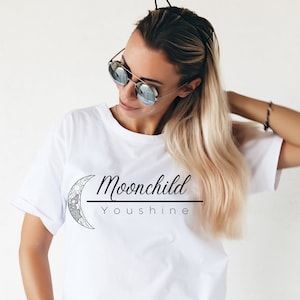 Moonchild T-shirt| Moonchild You shine Tshirt| RM Mono inspired T-shirt gift| Unisex- Men & Womens Tee| Unisex Jersey Short Sleeve Tee