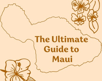 Guía de viaje digital de Maui / Itinerario completo, consejos, recomendaciones, lugares extra, joyas ocultas / Cuatro días en Hawái