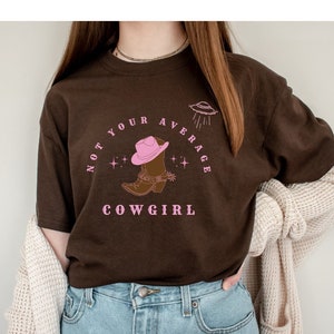 Space Cowgirl Shirt Cosmic Cowgirl Disco Cowgirl Shirt Pink Cowgirl Hat Barbiecore Cowgirl Costume Cowgirl Bachelorette Vintage T Shirt