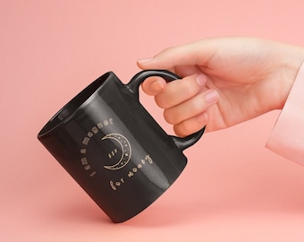 Mystische Tasse Witchy Mug Magnet für Geld, Manifestation Gesetz der Anziehung, Gesetz der Fülle Kaffeetasse