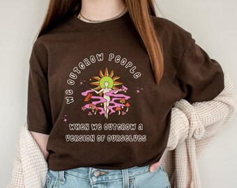 Mushroom Shirt Mushroom T Shirt Psychedelic Shirt Trippy Shirt Cottagecore Shirt Hippie Shirt Retro Shirt Mushroom Clothing Aesthetic Shirt