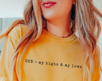 Christliches Hemd Christliche TShirts Katholisches Hemd Christliches T-Shirt Christliches Kleid Christliche Kleidung Christliches Merch Komfort-Farben-Hemd