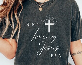 Amor como jesus camisa jesus é rei jesus é rei camisa cristã camiseta católica roupas cristãs merch cristão vestuário