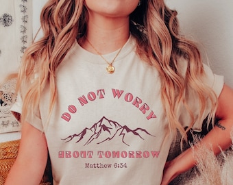 Faith Based Shirt Granola Girl Christian Merch Christian Clothes Made To Worship Desert Shirt Jesus Apparel Trust In The Lord Catholic Shirt