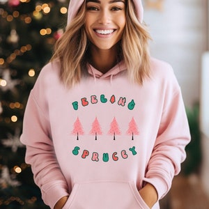 Pink Festive Af Sweatshirt Etsy