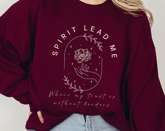 Christliches Sweatshirt Christliches Crewneck Jesus Sweatshirt Christliche Kleidung Christliches Merch Christliche Hemden Christliches Kleid Jesus-Hemd