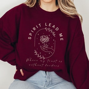 Christliches Sweatshirt Christliches Crewneck Jesus Sweatshirt Christliche Kleidung Christliches Merch Christliche Hemden Christliches Kleid Jesus-Hemd