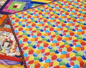 【新品】CIRCUSCIRCUS✧Chic Quilting JK (M) Handmade Modern Quilt, 57 X 57 Inches, Gender Neutral