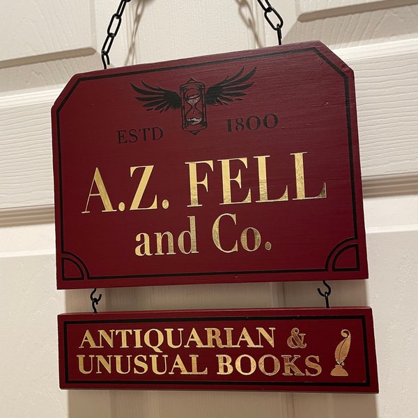 A.Z. Fell & Co. Bookstore sign