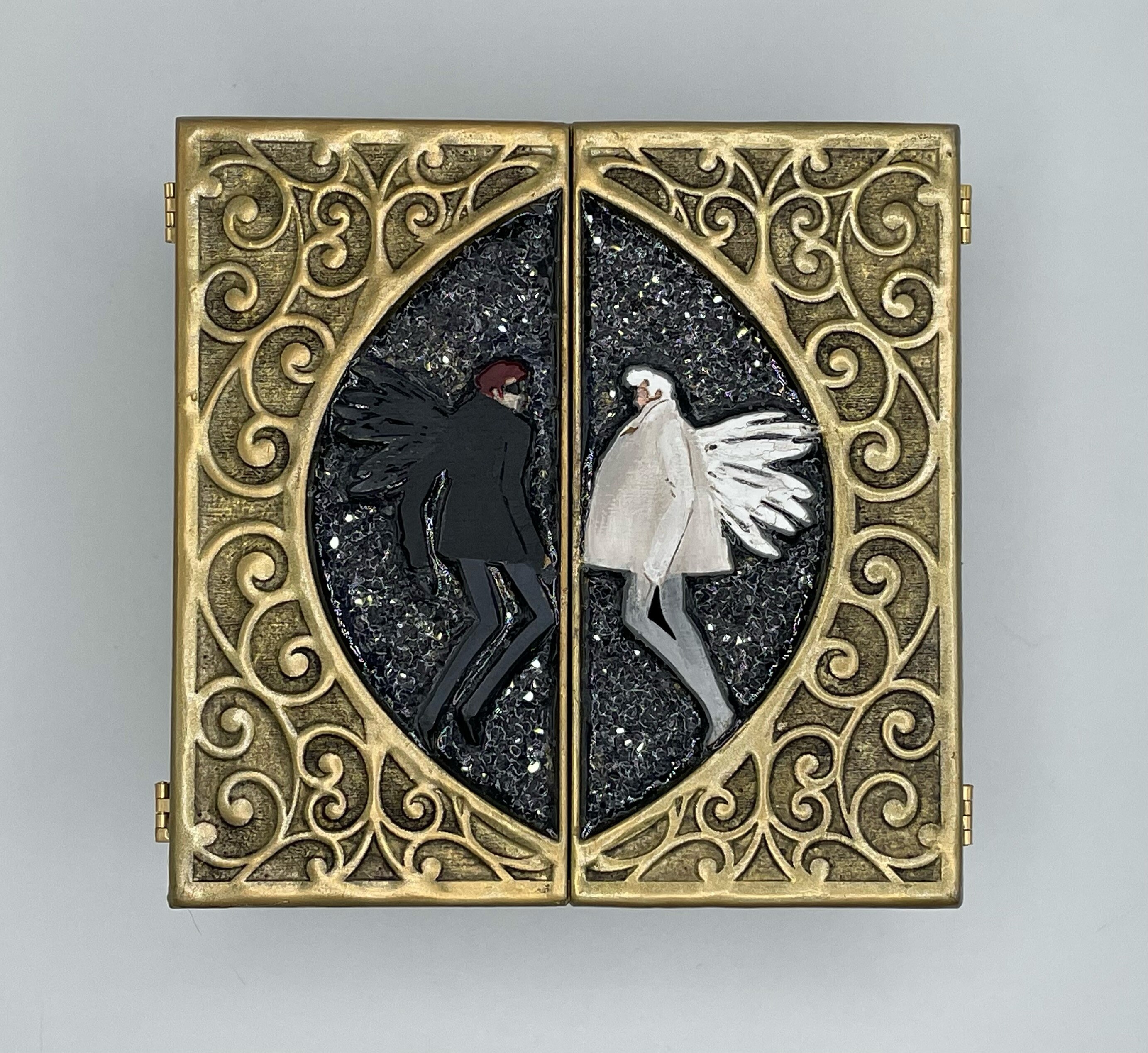 Handmade Good Omens Music Box - Etsy