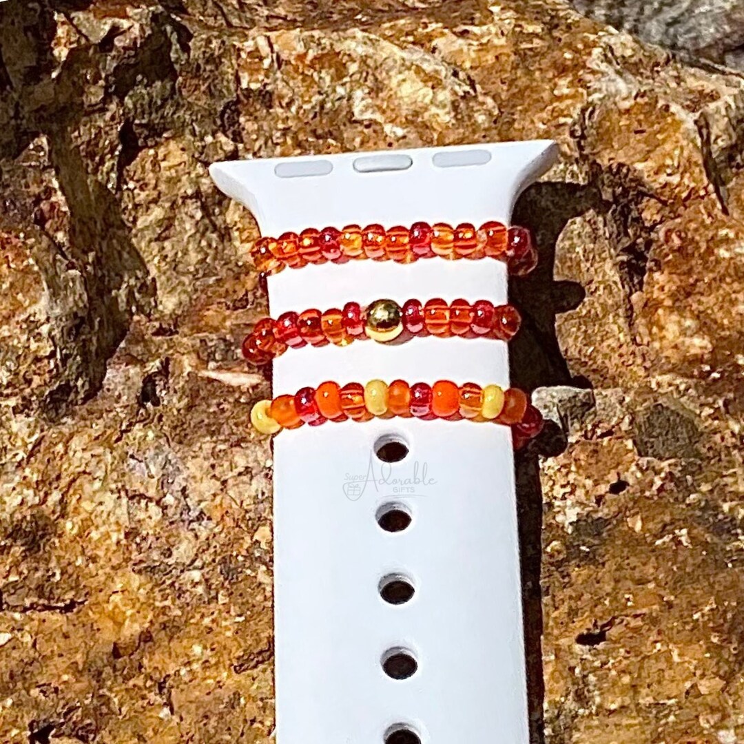 Watch Band Ring, Beaded Watch Band, Watch Accessories, Watch Stackers