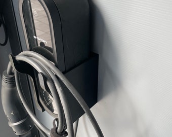 Audi e-tron holder wall mount plug type 2 EV charger cable wallbox EVSE Porsche Bentayga Bentley