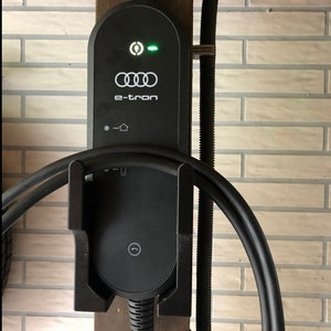 passend für Audi etron Skoda iV VW Halter Wandhalterung Stecker Typ 2 Ev Ladegerät Kabel Wallbox Evse Bild 6