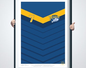 Rugby League, Sports shirt, Rugby shirt, Rugby Print, Rob Burrow, Legend, Rugby jersey, Charity shirt, Charity gift, Gift, Print, Rugby,