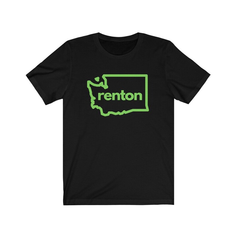 Seattle Shirt Renton Washington T-Shirt Olympia WA Gift Washington State T-Shirt Pacific Northwest Renton Shirt