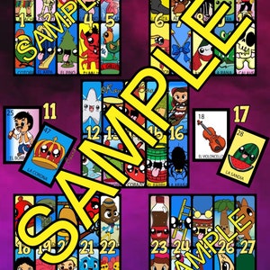 Tableros de lotería