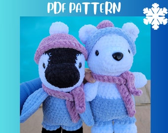 Crochet Penguin And Polar Bear Pattern
