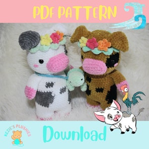 Crochet Island Piggy Pattern